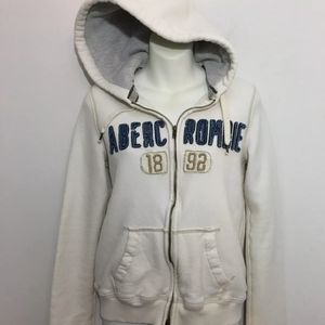 Abercrombie hoodie zip up jacket